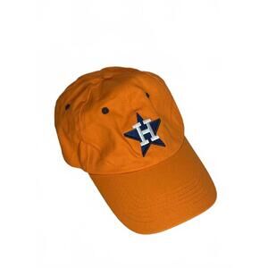 Houston Astros Orange Adjustable Strapback Baseball Cap Astros Buddies Club